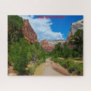 Utah Zion Berge. Puzzle