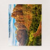 Utah Zion Mountains. Jigsaw Puzzle (Vertikal)