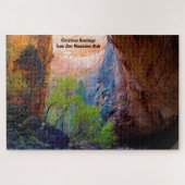 Utah Zion Mountains. Jigsaw Puzzle (Horizontal)