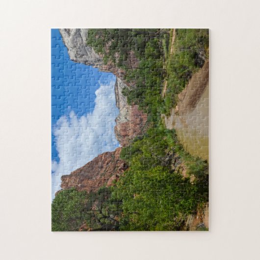 Utah Zion Mountains. Puzzle (Vertikal)
