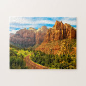 Utah Zion Mountains. Puzzle (Horizontal)