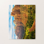 Utah Zion Mountains. Puzzle (Vertikal)