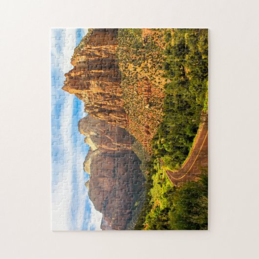 Utah Zion Mountains. Puzzle (Vertikal)