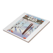 Utah zum Skifahren! Fliese (Seite)