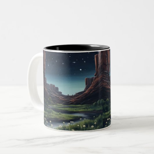 Utah Zweifarbige Tasse (Vorderseite Links)