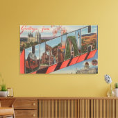 UtahLarge Letter ScenesUtah Leinwanddruck (Insitu (Wohnzimmer))