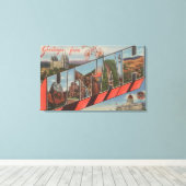 UtahLarge Letter ScenesUtah Leinwanddruck (Insitu (Holzboden))