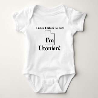 Utahn, Utahan, No Way! Ich bin Utonierin! Baby Strampler