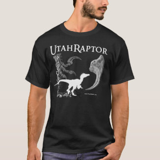 Utahraptor Shirt in den dunklen Farben