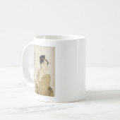 Utamaro Fickle Typ 1792 Art Prints Kaffeetasse (Vorderseite Links)