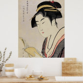 Utamaro Kitagawa 6 Poster (Küche)