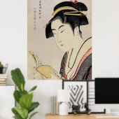 Utamaro Kitagawa 6 Poster (Heimbüro)