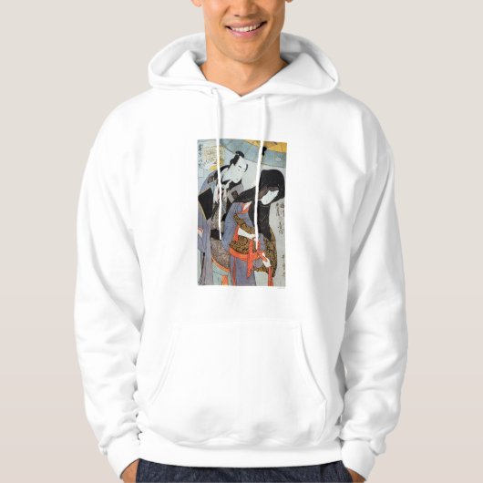 Utamaro: Liebhaber, 1797 Hoodie (Vorderseite)