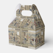 Utamaro’s Custom Gvor Box für japanische Kunst Geschenkschachtel (Rückseite)