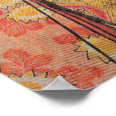 Utamaro Zwei Beauties mit Bamboo Poster (Ecke)