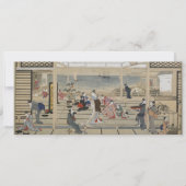 Utamaros japanische Kunsteinladungen Einladung (Vorderseite)