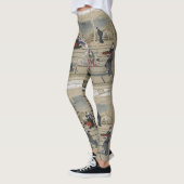 Utamaros japanische Leggings (Links)
