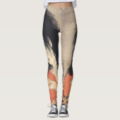 Utamaros japanische Leggings (Vorderseite)