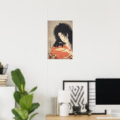 Utamaros japanisches Kunstposter Poster (Heimbüro)
