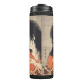 Utamaros Kunstauscher Thermosbecher (Vorderseite)