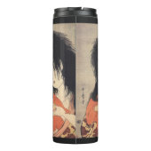 Utamaros Kunstauscher Thermosbecher (Rückseite)