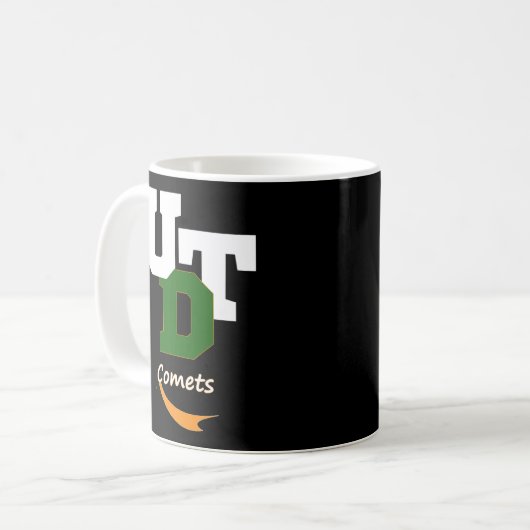 Utd Comets Student Kaffeetasse (Vorderseite Links)