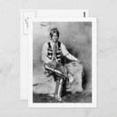 Ute Bridegroom, 1906 Postkarte (Vorne/Hinten)