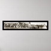 Ute Indian Camp Foto 1913 Poster (Vorne)