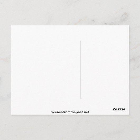 Ute Indian mit Pistole und Card Postkarte (Rückseite)