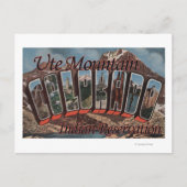 Ute Mountain Indian Reservation, Colorado Postkarte (Vorderseite)