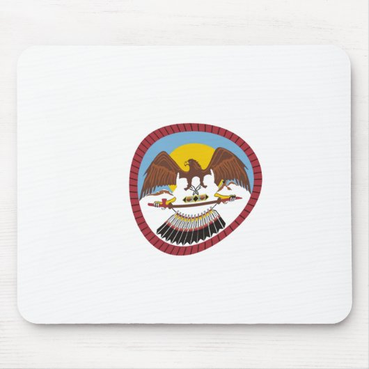 Ute Stamm Flag Mousepad (Vorne)