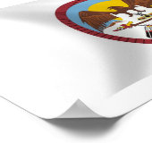 Ute Stamm Flag Poster Print (Ecke)