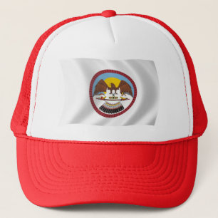 Ute-Stammesflaggenhut Truckerkappe