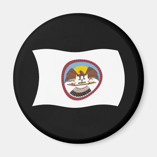Ute Tribe Flag Magnet (Vorne)