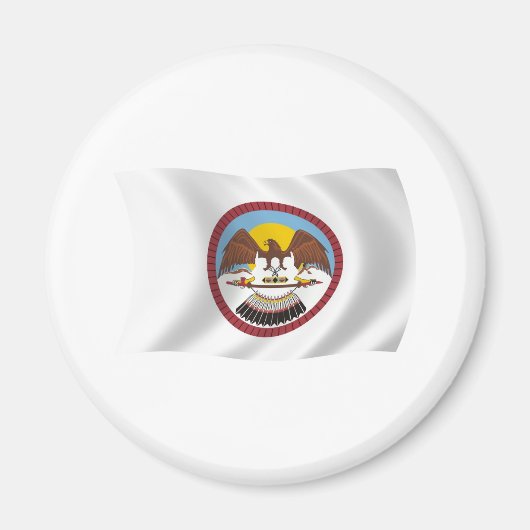 Ute Tribe Flag Magnet (Vorne)