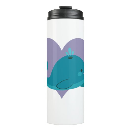 ute Whale Thermosbecher (Vorderseite)