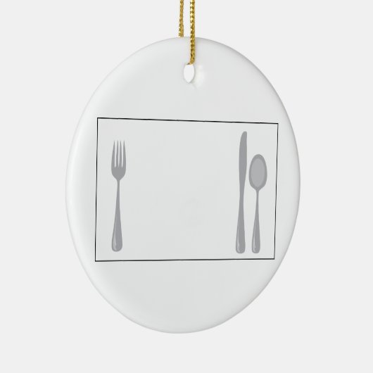 Utenside Keramik Ornament (Rechts)