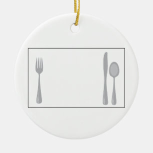 Utenside Keramik Ornament