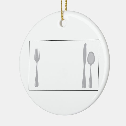 Utenside Keramik Ornament (Links)