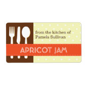 Utensil orange braun aus der Küche der Krüge (Vorne)