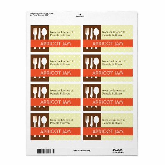 Utensil orange braun aus der Küche der Krüge (Vorne)