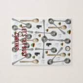 Utensils Holzlöffel Jigsaw Puzzle Daisy (Horizontal)