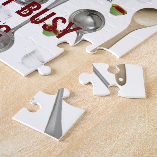 Utensils Holzlöffel Jigsaw Puzzle Daisy (Seite)