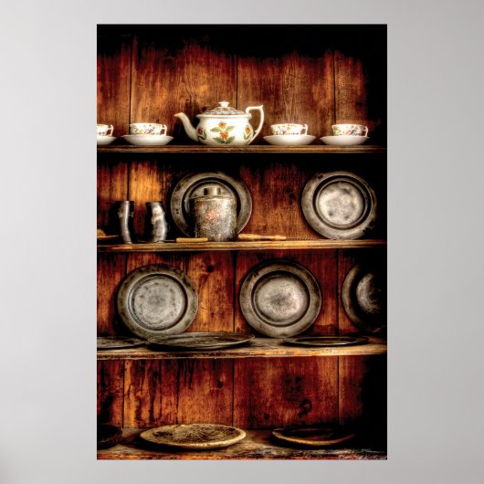 Utensils - in der Tafel Poster (Vorne)