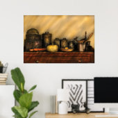 Utensils - Kitchen Still Life Poster (Heimbüro)