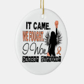Uteriner Krebs des Überlebend-22 Keramikornament (Rechts)