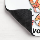 Uteriner Krebs des Überlebend-6 Mousepad (Ecke)