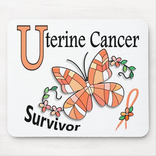 Uteriner Krebs des Überlebend-6 Mousepad (Vorne)
