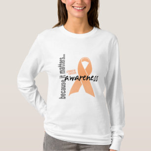 Uterines Krebs-Bewusstsein T-Shirt