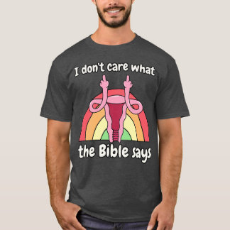 Uterus Frauenrechte T-Shirt